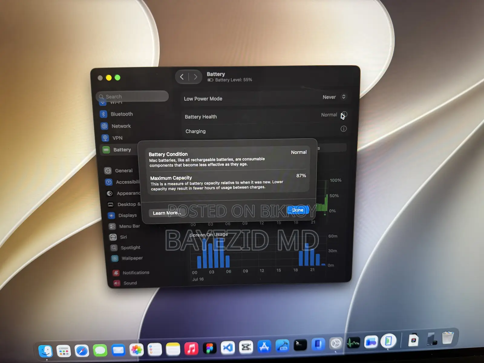 Laptop Apple MacBook Air 2022 M2 8GB Apple M2 SSD 256GB