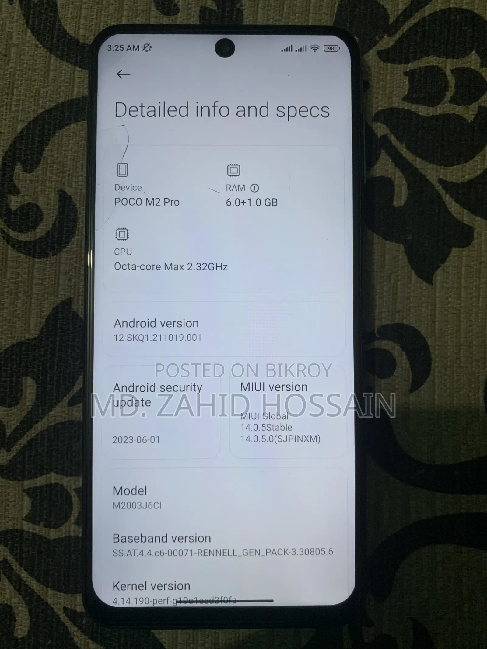 শাওমি পোকো এম২ প্রো ৬৪ জিবি ব্ল্যাক