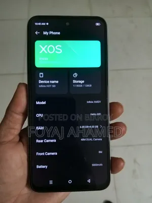 ইনফিনিক্স হট ৫০আই ১২৮ জিবি সাদা