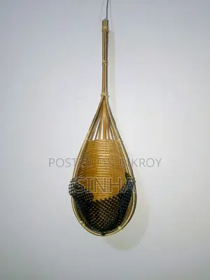 Flower Hanging Pot- Made by Bamboo