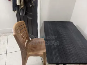 Chair and Folding Table