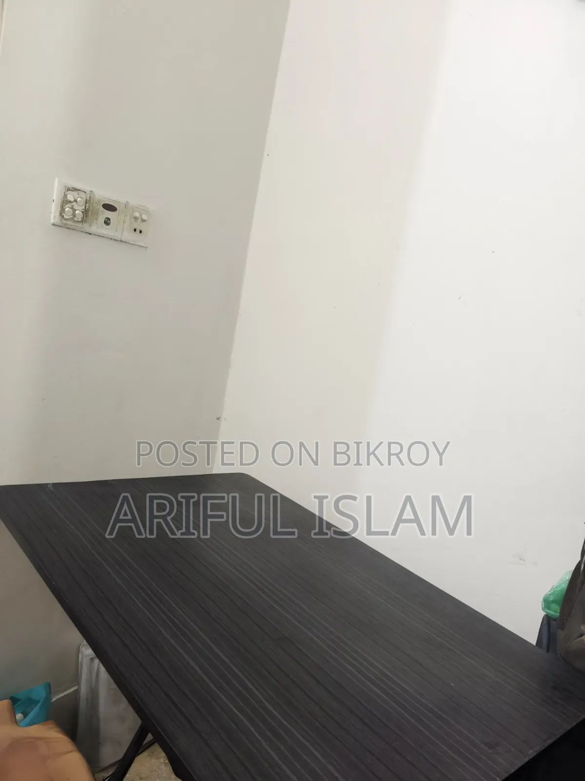 Chair and Folding Table