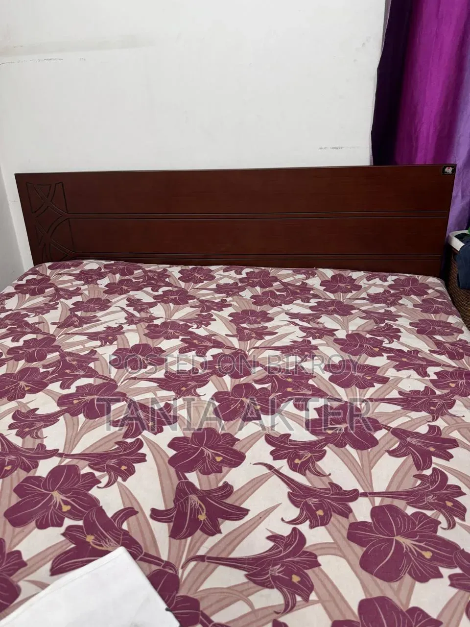 ডাবল বেড জাজিম তোশক সহ
