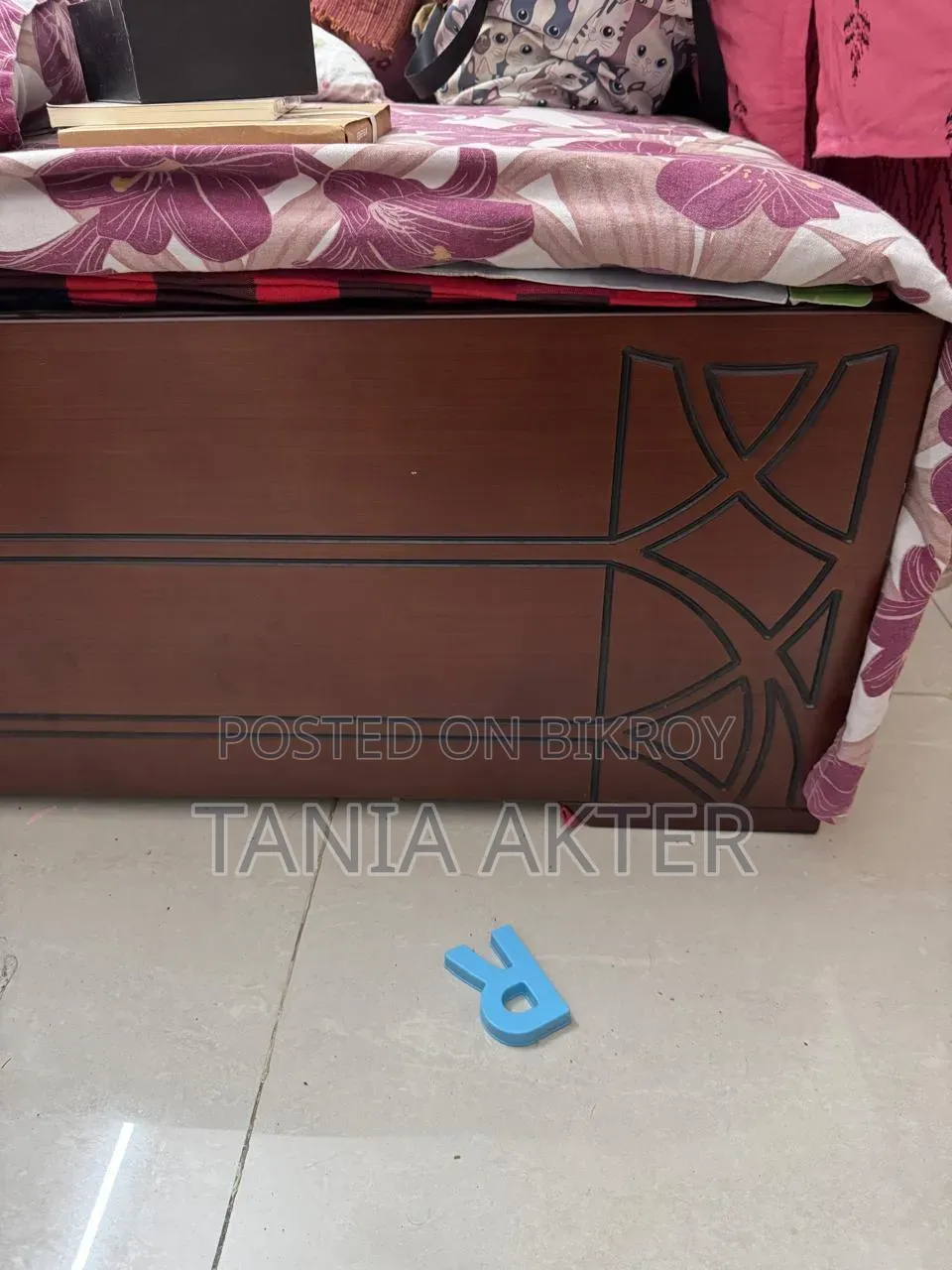 ডাবল বেড জাজিম তোশক সহ