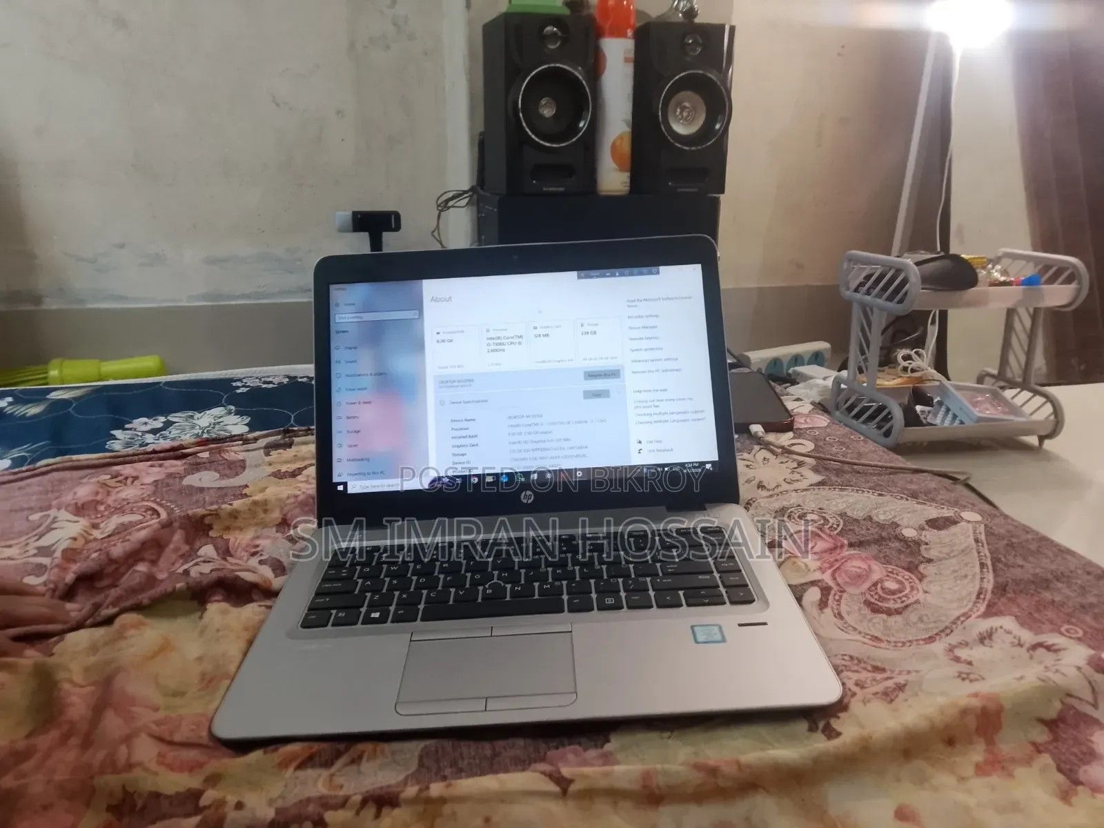 Laptop HP EliteBook 840 G8 8GB Intel Core Ultra 5 SSD 256GB