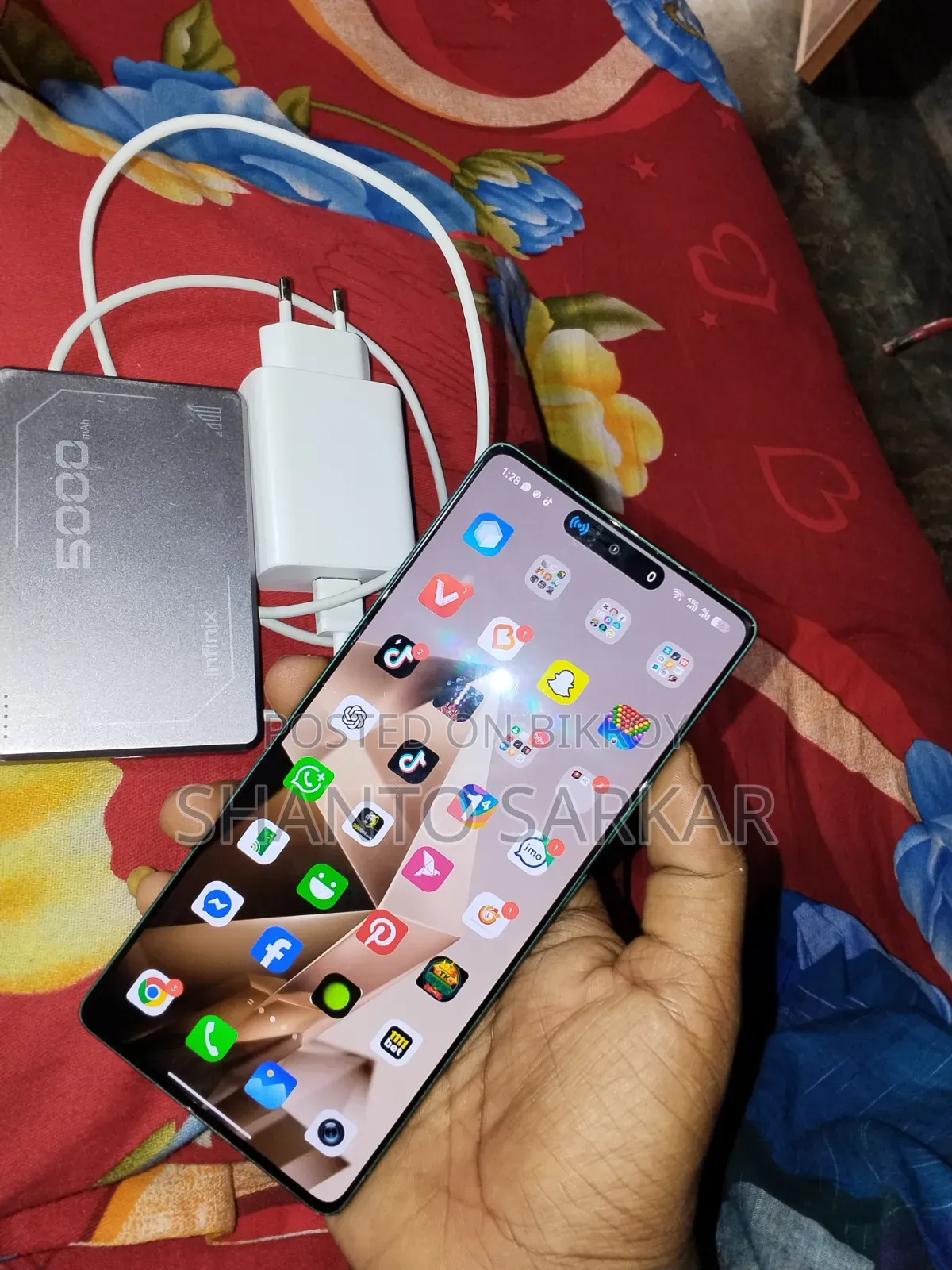 New Infinix Hot 50 Pro 256 GB Green