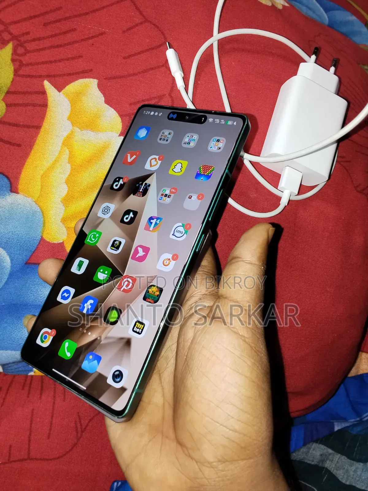New Infinix Hot 50 Pro 256 GB Green