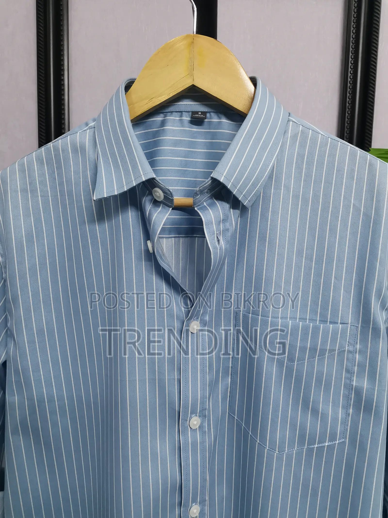 Premium Cotton Striped Casual Shirt for Men