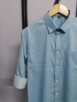 Premium Cotton Striped Casual Shirt for Men