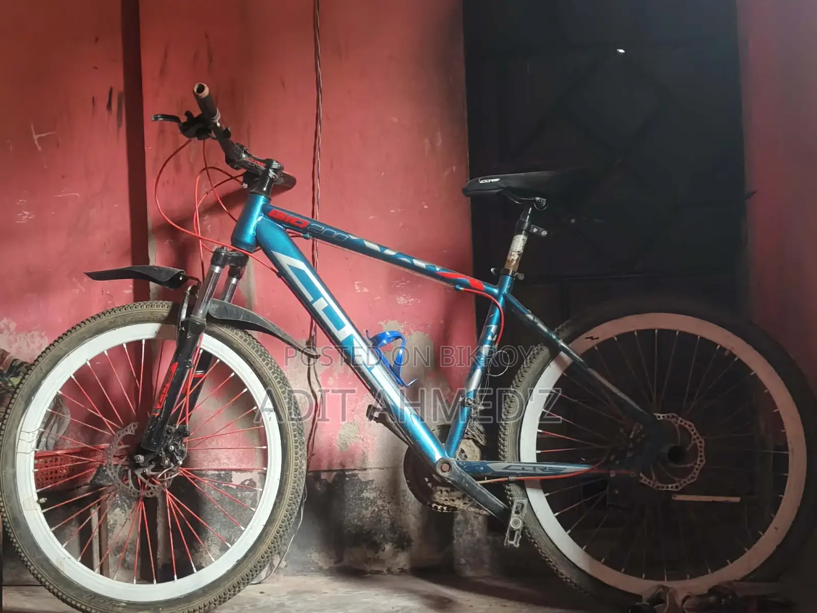 A bicycle for sale.