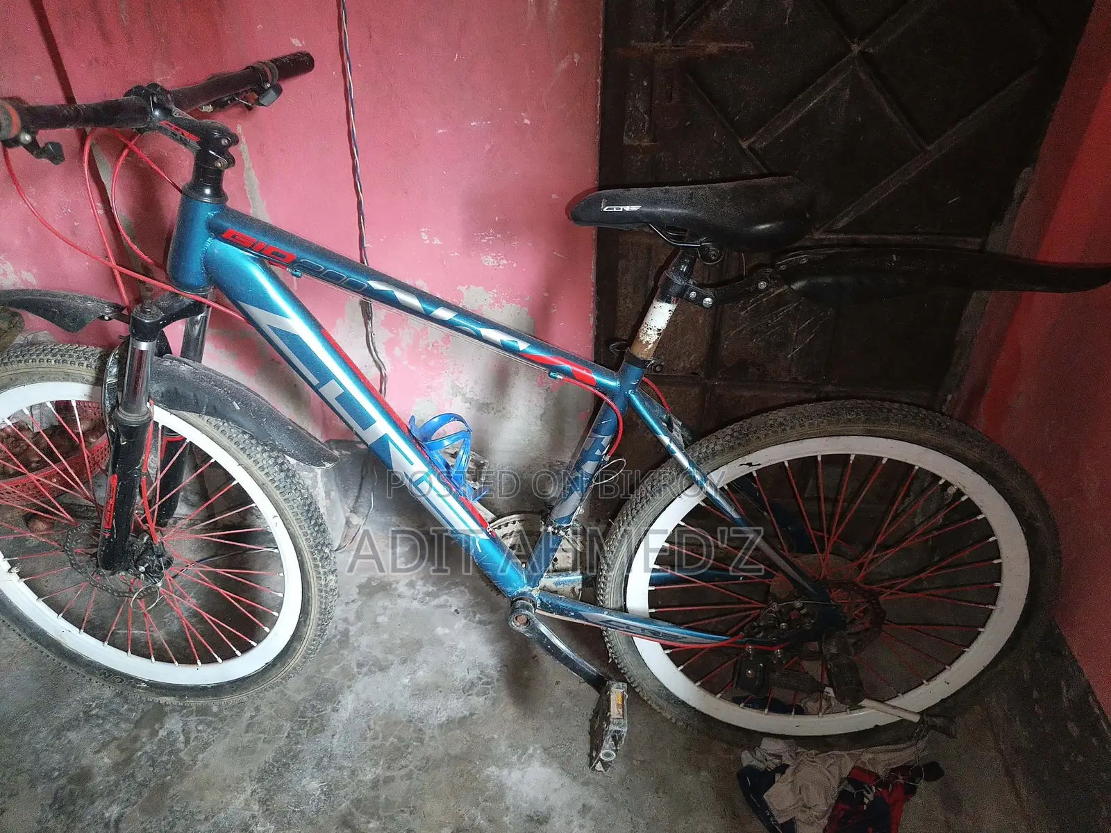 A bicycle for sale.
