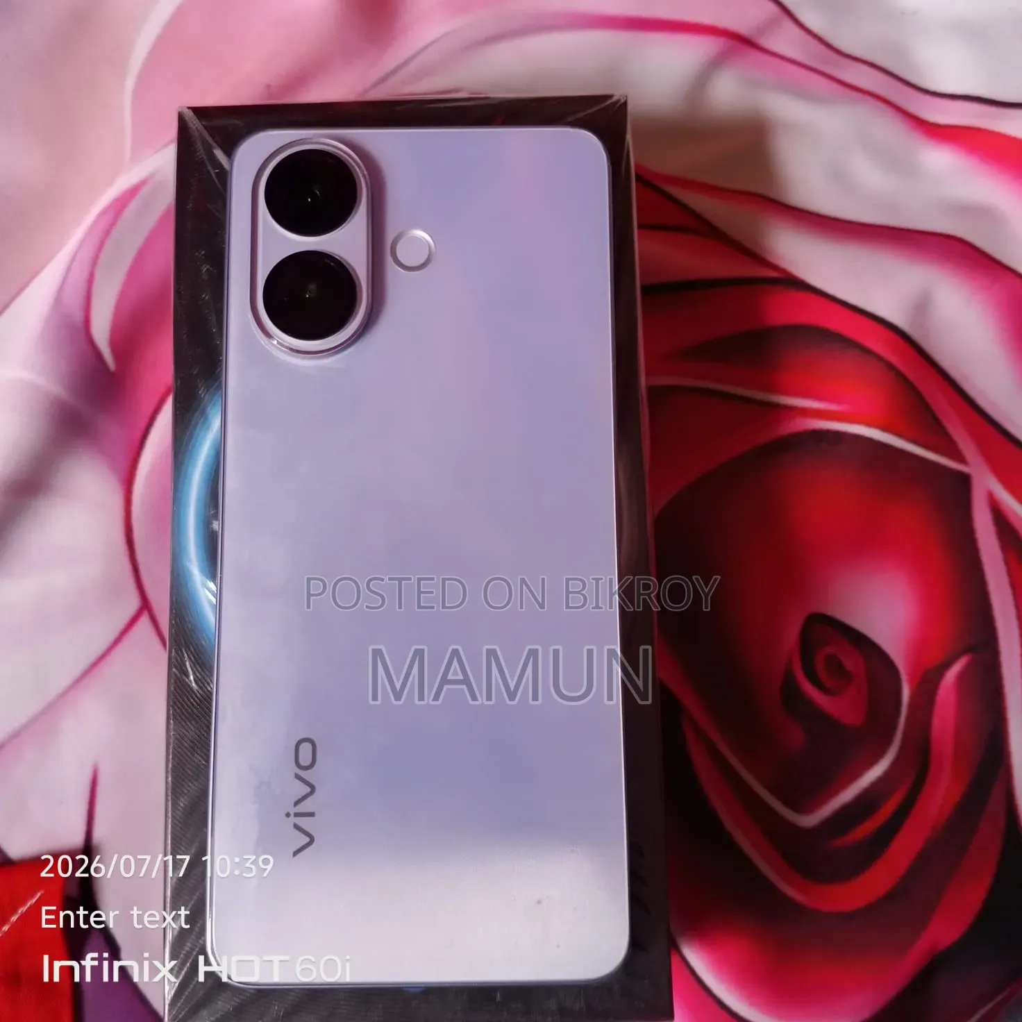 Vivo V60 Lite 4G 256 GB Silver