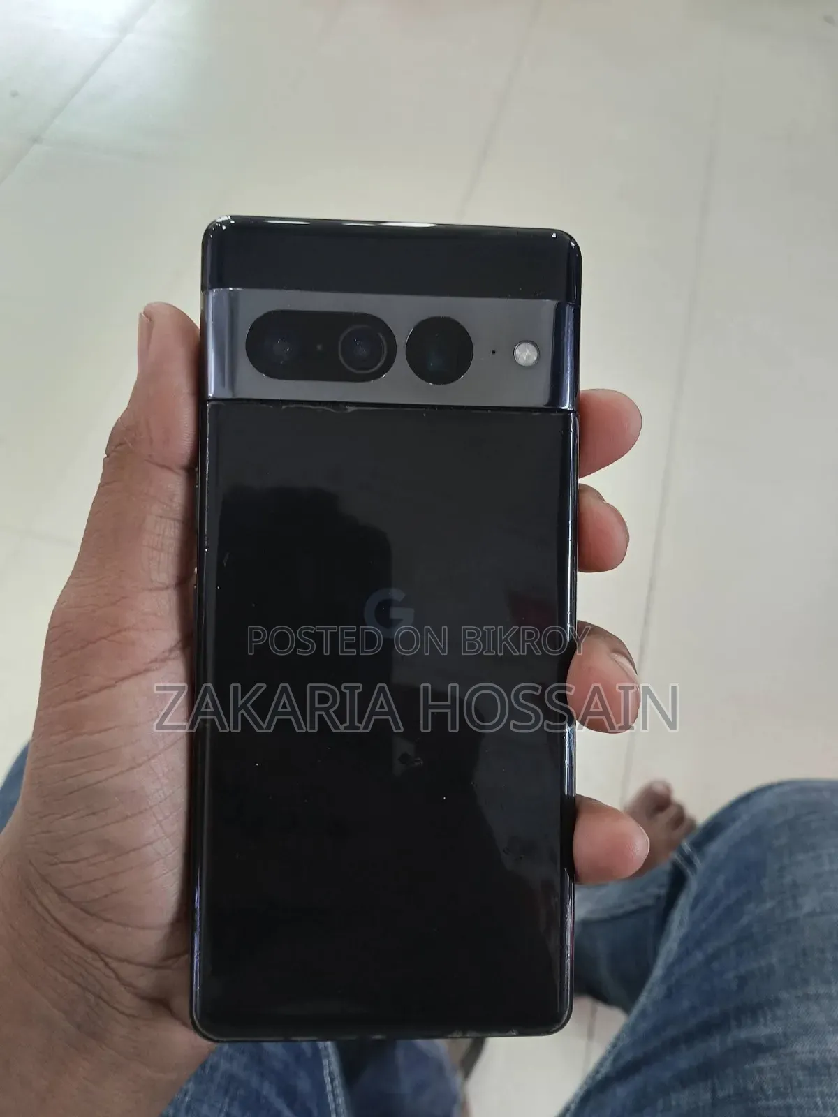 গুগল পিক্সেল ৭ প্রো ১২৮ জিবি ব্ল্যাক