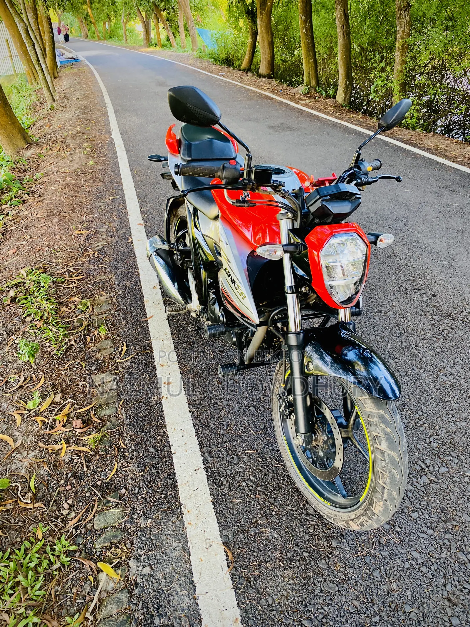 Suzuki Gixxer Fi ABS 2023 Orange