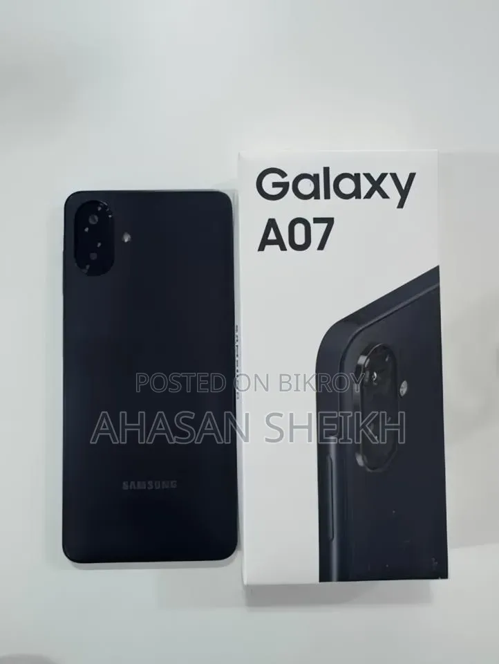 Samsung Galaxy A07 4G 64 GB Black