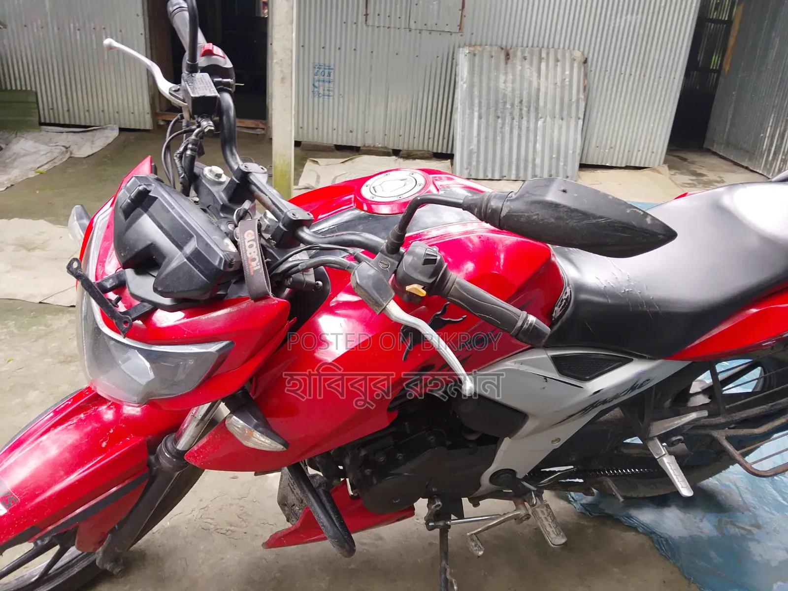TVS Apache RTR 160 4V 2020 Red