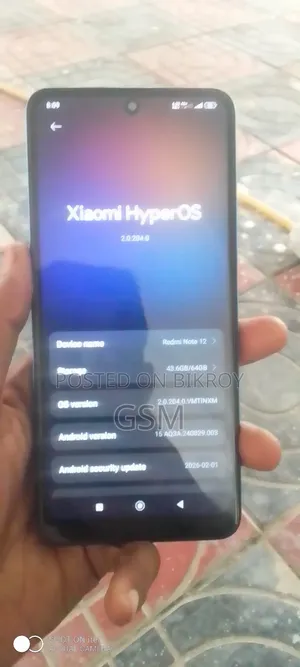 Xiaomi Redmi Note 12 128 GB Blue