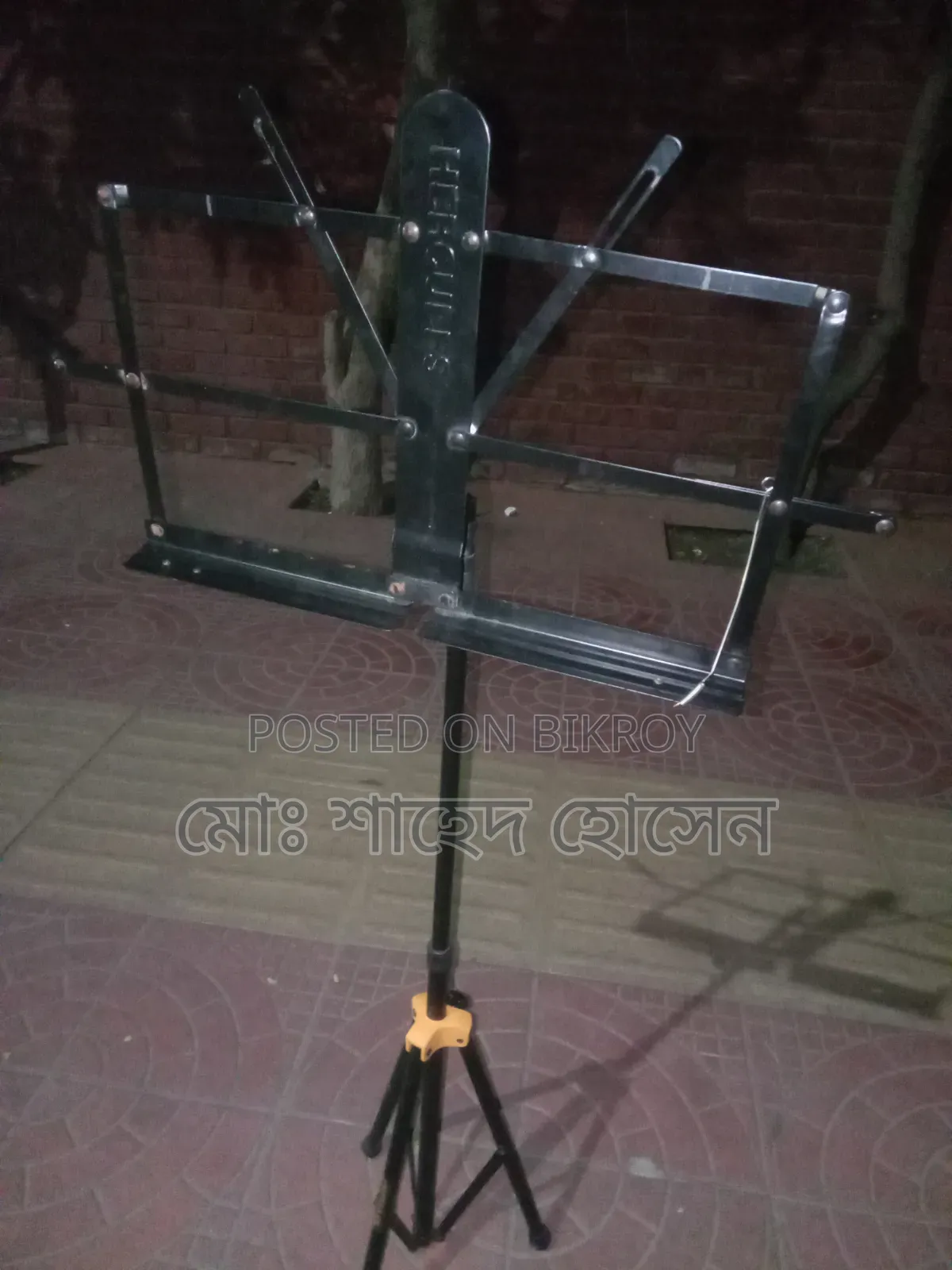 হারকিউলিস মিউজিক স্ট্যান্ড ফ্রিকশনিং ইজি অ্যাঙ্গেল রোলার বিএস১১৮বিবি