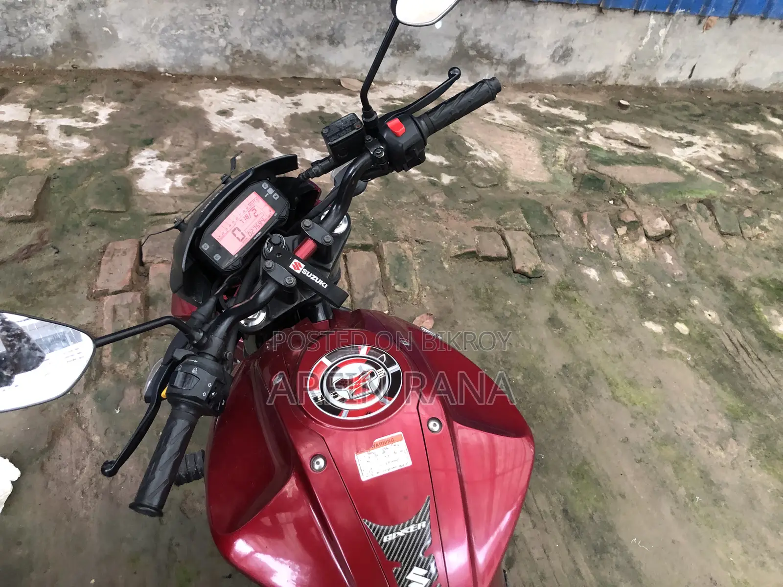 Suzuki Gixxer Monotone 2018 Brown