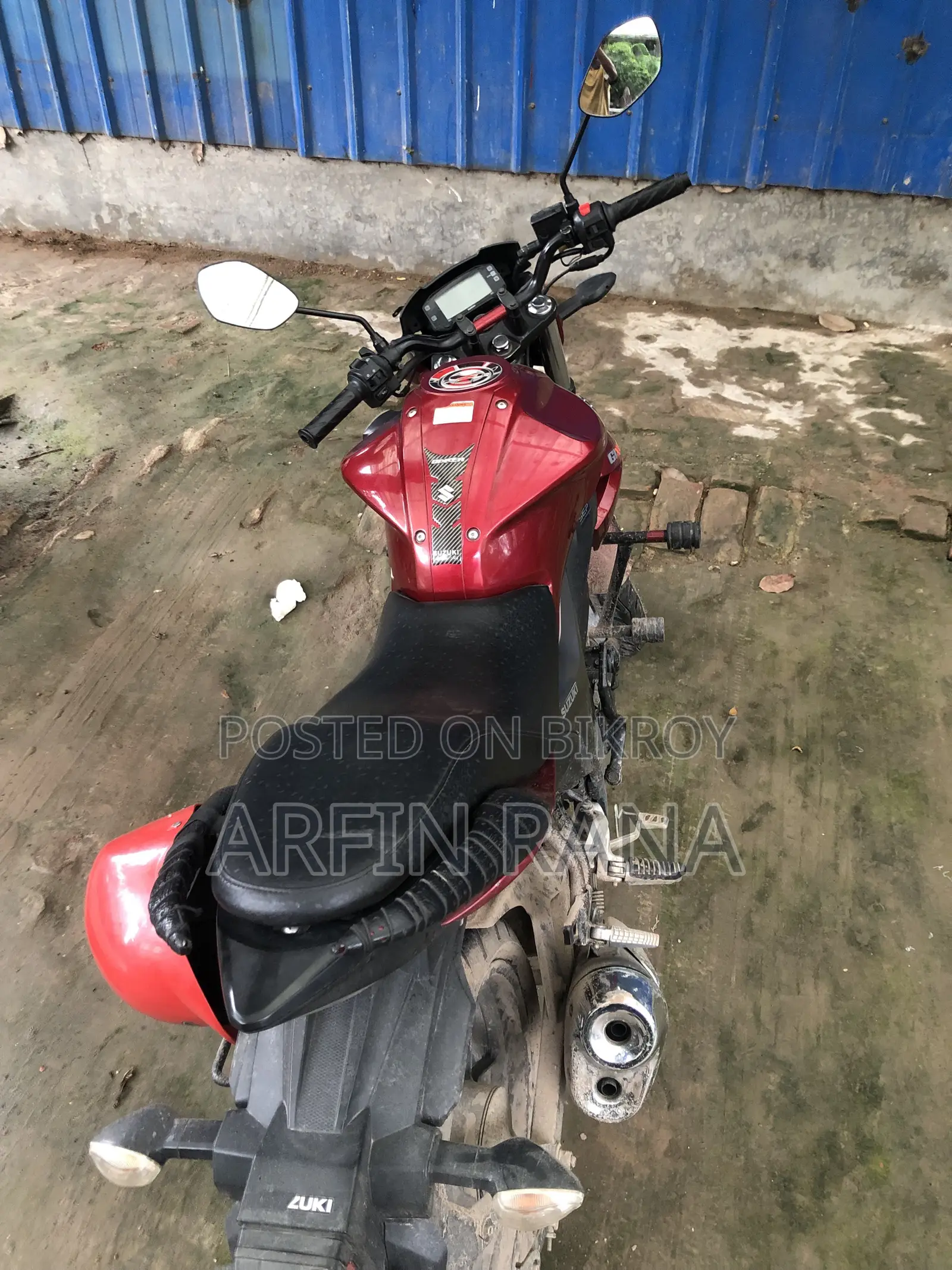 Suzuki Gixxer Monotone 2018 Brown