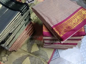 Premium Indian Inspired Lama Silk Saree | Blouse Piece Included