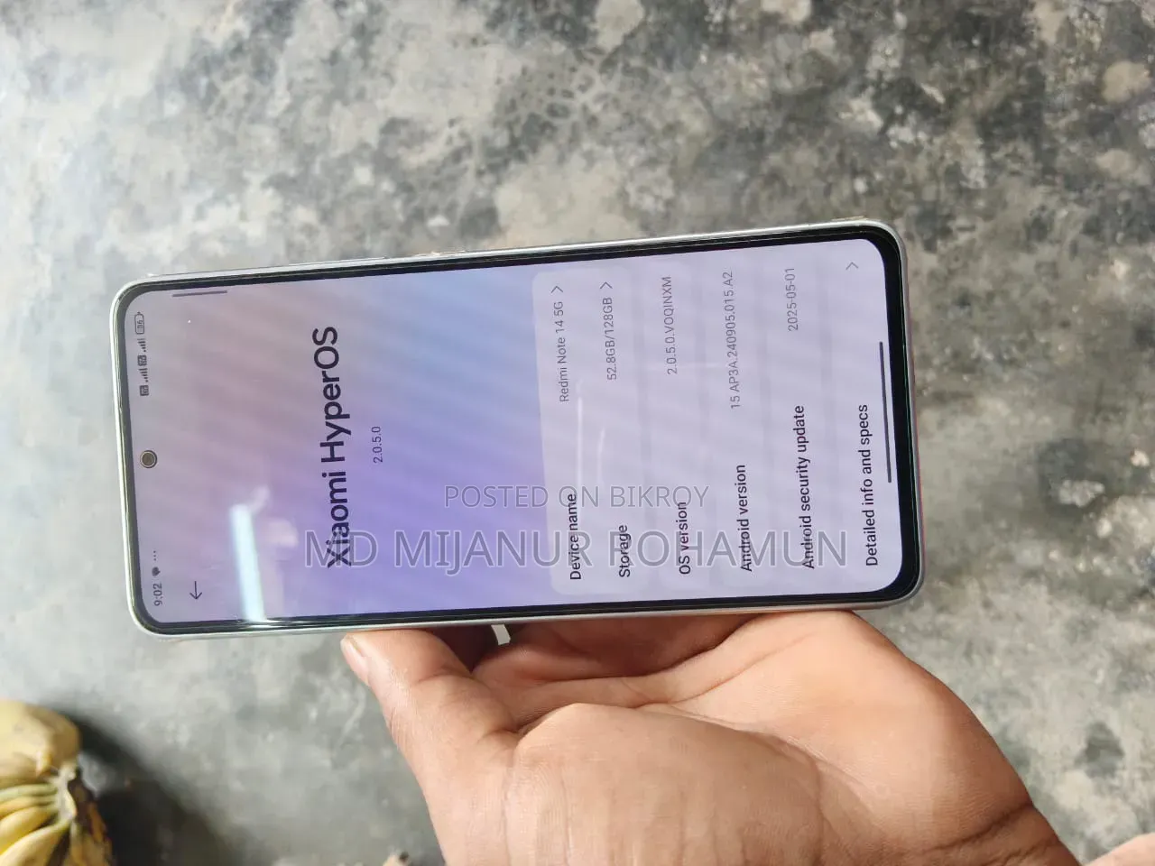Xiaomi Redmi Note 14 5G 256 GB White