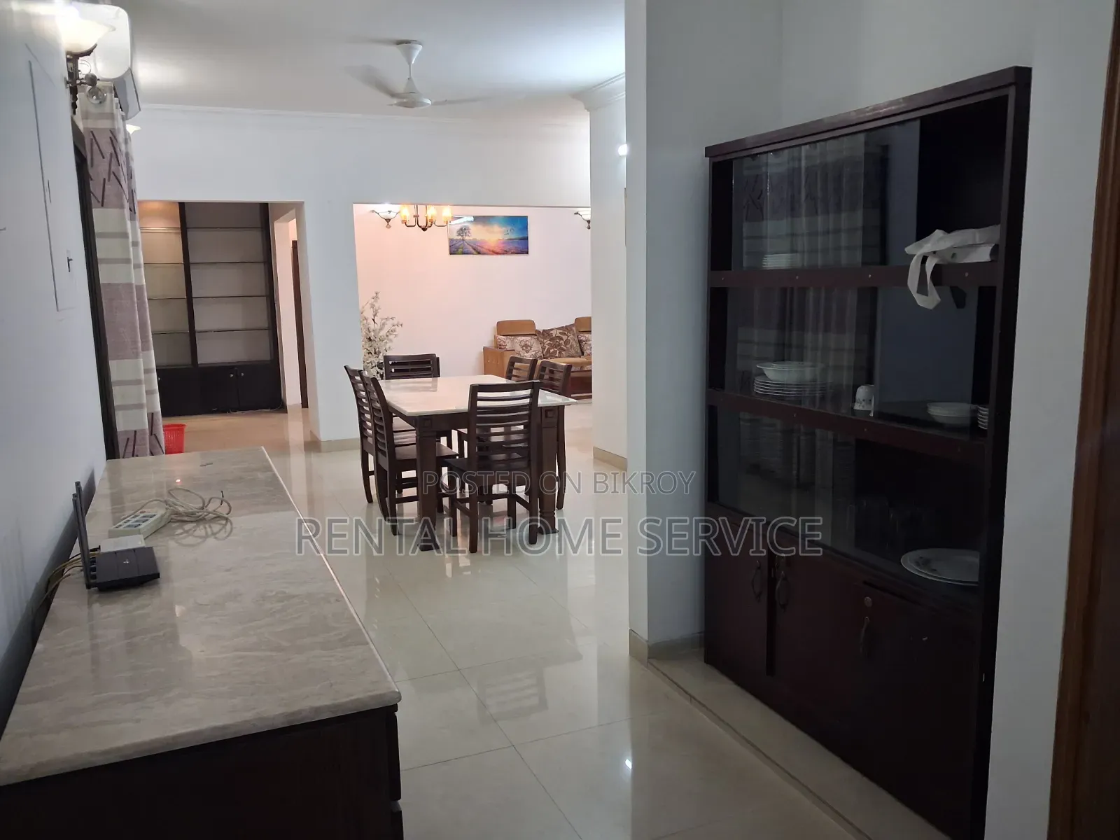Furnished 3-Bedroom Apartment in Gulshan for Rent