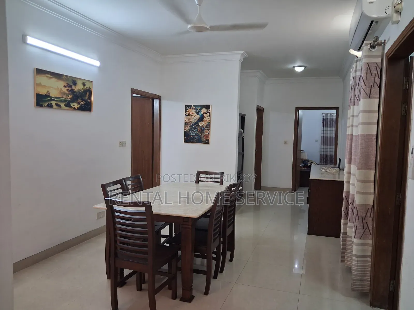 Furnished 3-Bedroom Apartment in Gulshan for Rent