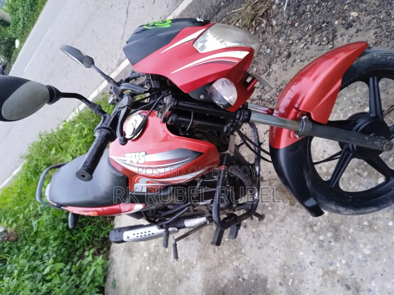 TVS Metro 2014 Red