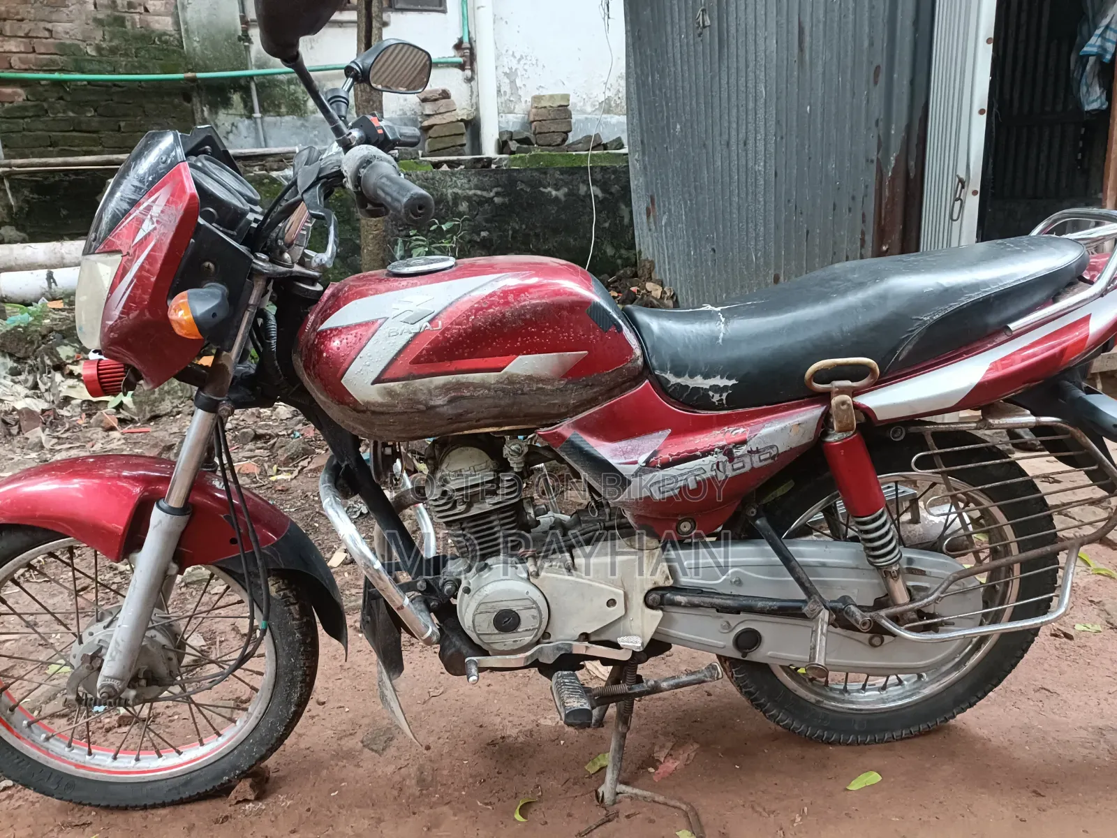Bajaj Platina 100 2017 Red
