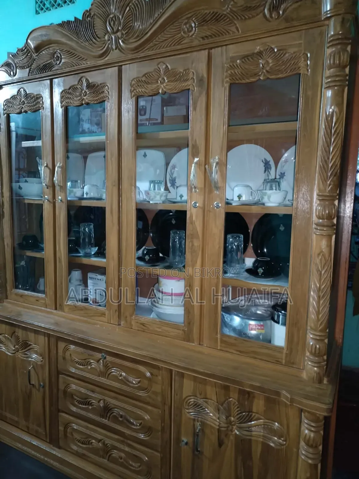 Sales Notice – Chittagong Teak Wood Premium Wall Showcase
