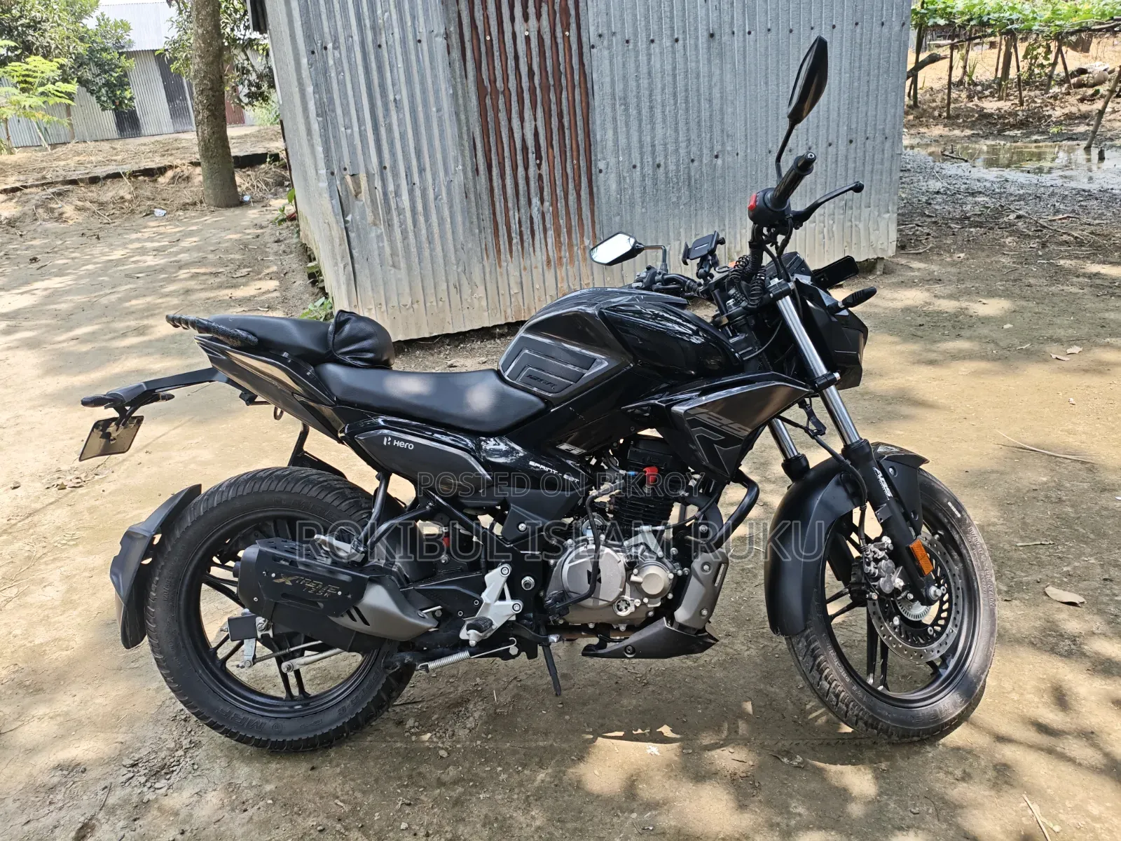 Hero Xtreme 125R 2025 Black
