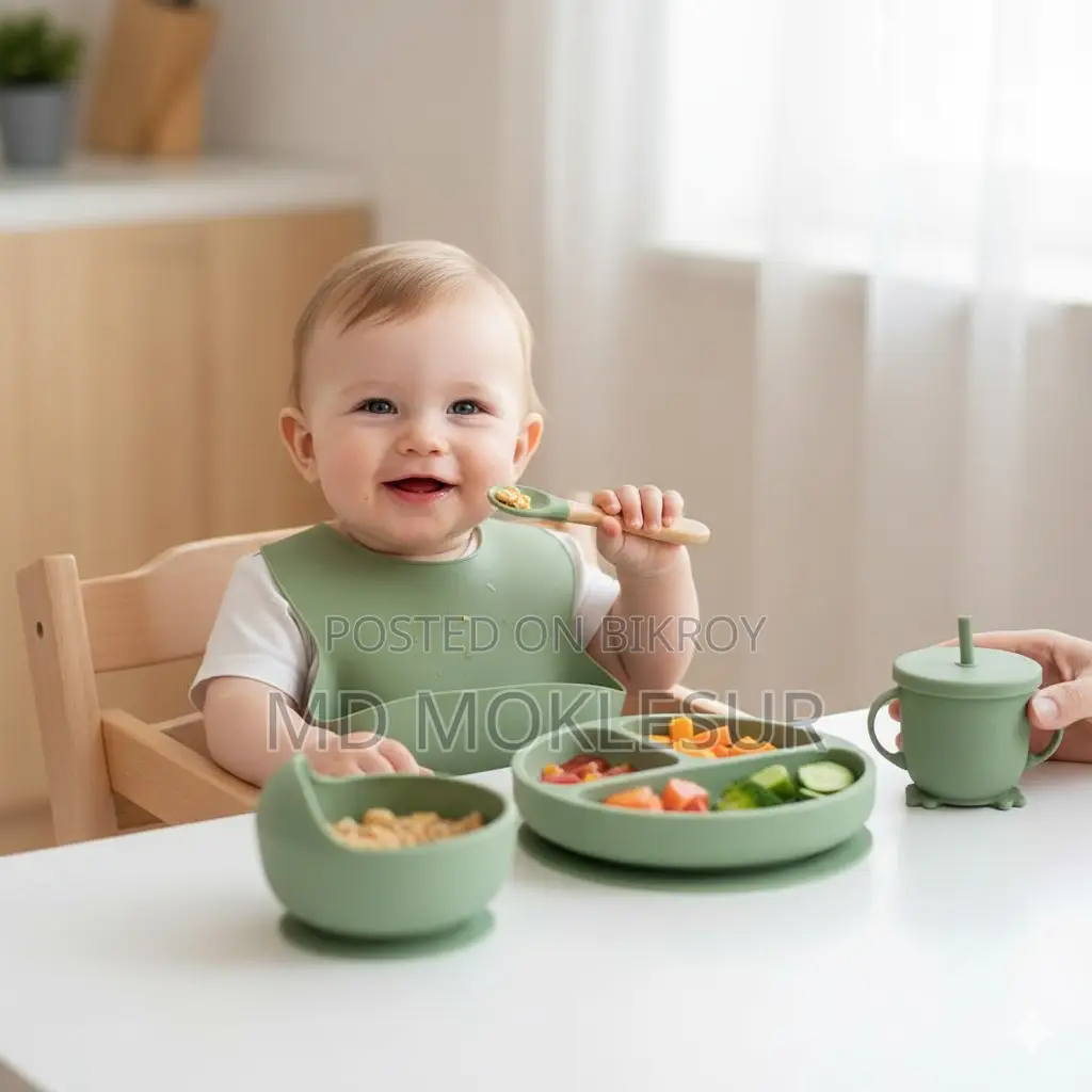 Silicone Baby Feeding Set