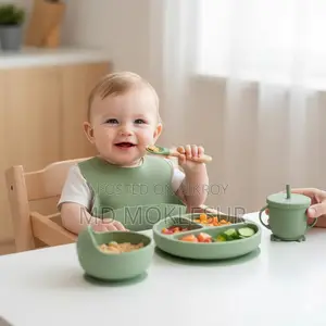 Silicone Baby Feeding Set
