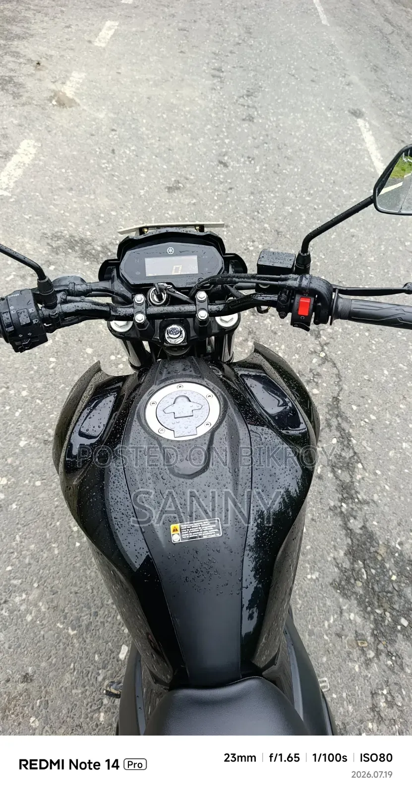 Yamaha FZ 2026 Black