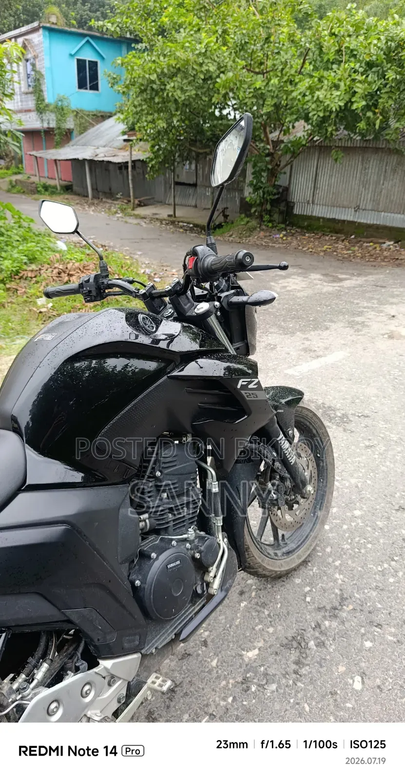 Yamaha FZ 2026 Black
