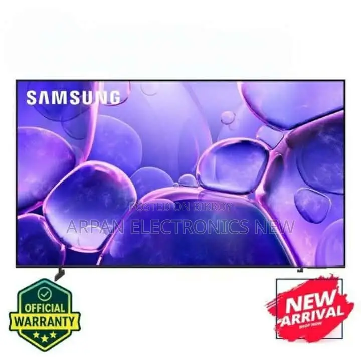 Samsung 43 Inch Crystal UHD Smart TV 2025 (43U8000F) 100% Authentic
