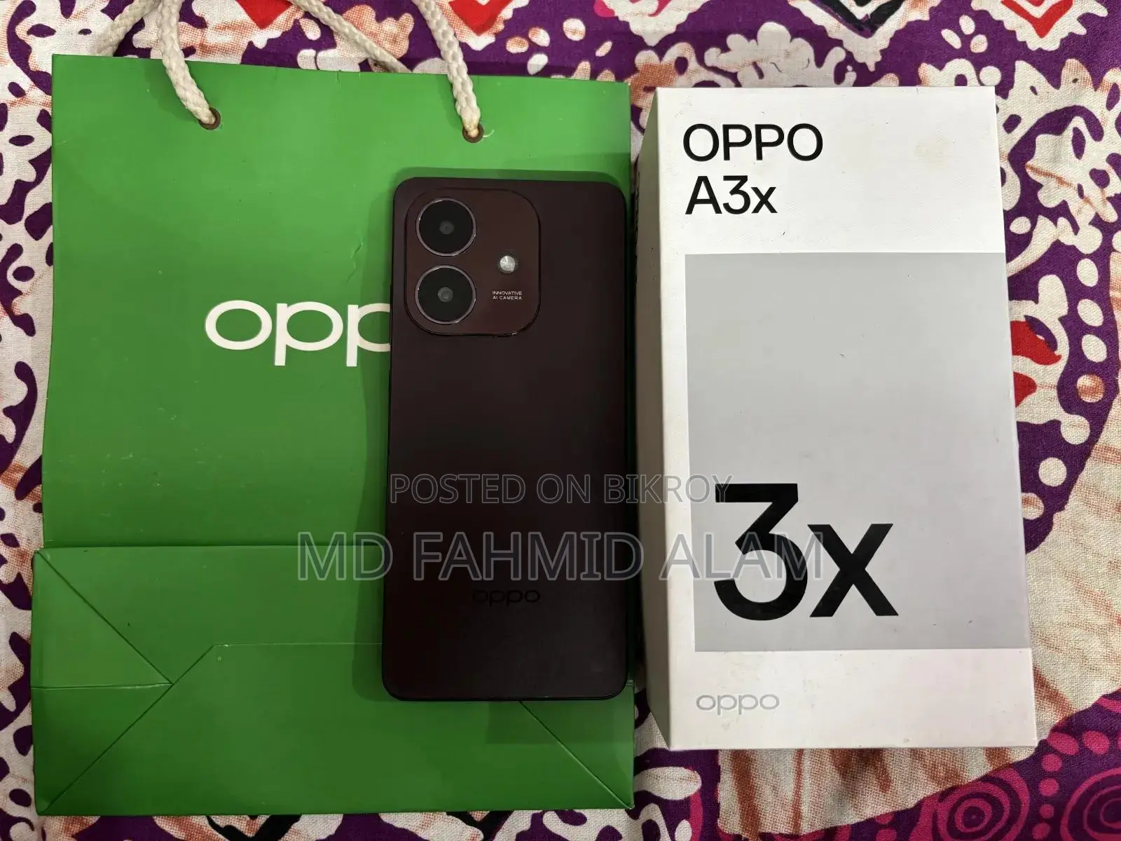 Oppo A3X 4G 128 GB Red