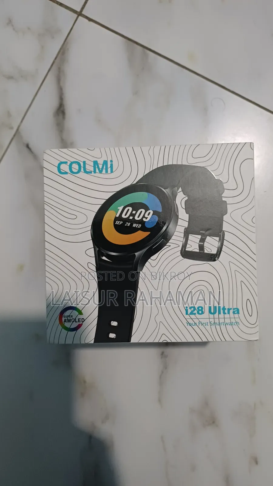 Colmi I28 Ultra Smart Watch Grey Magnetic Strap