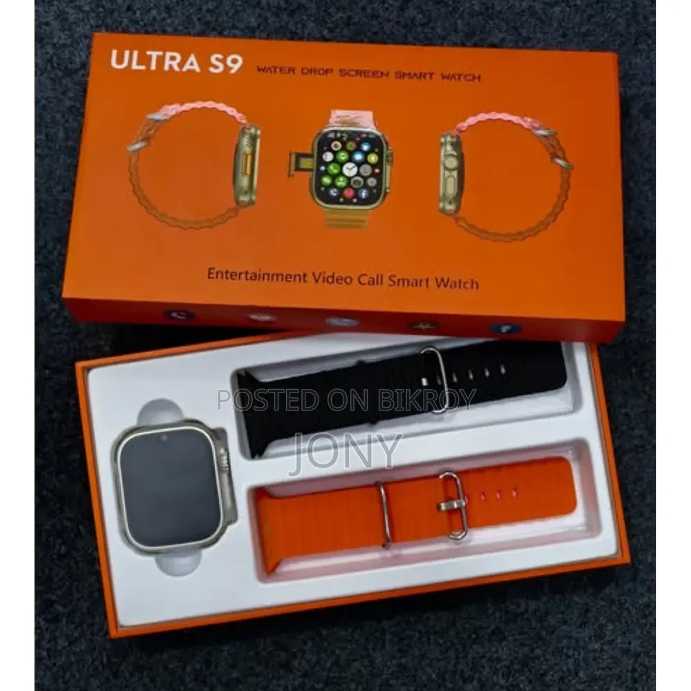 S9 Ultra 5G Android Smartwatch With Dual Camera 32GB Plus 256GB