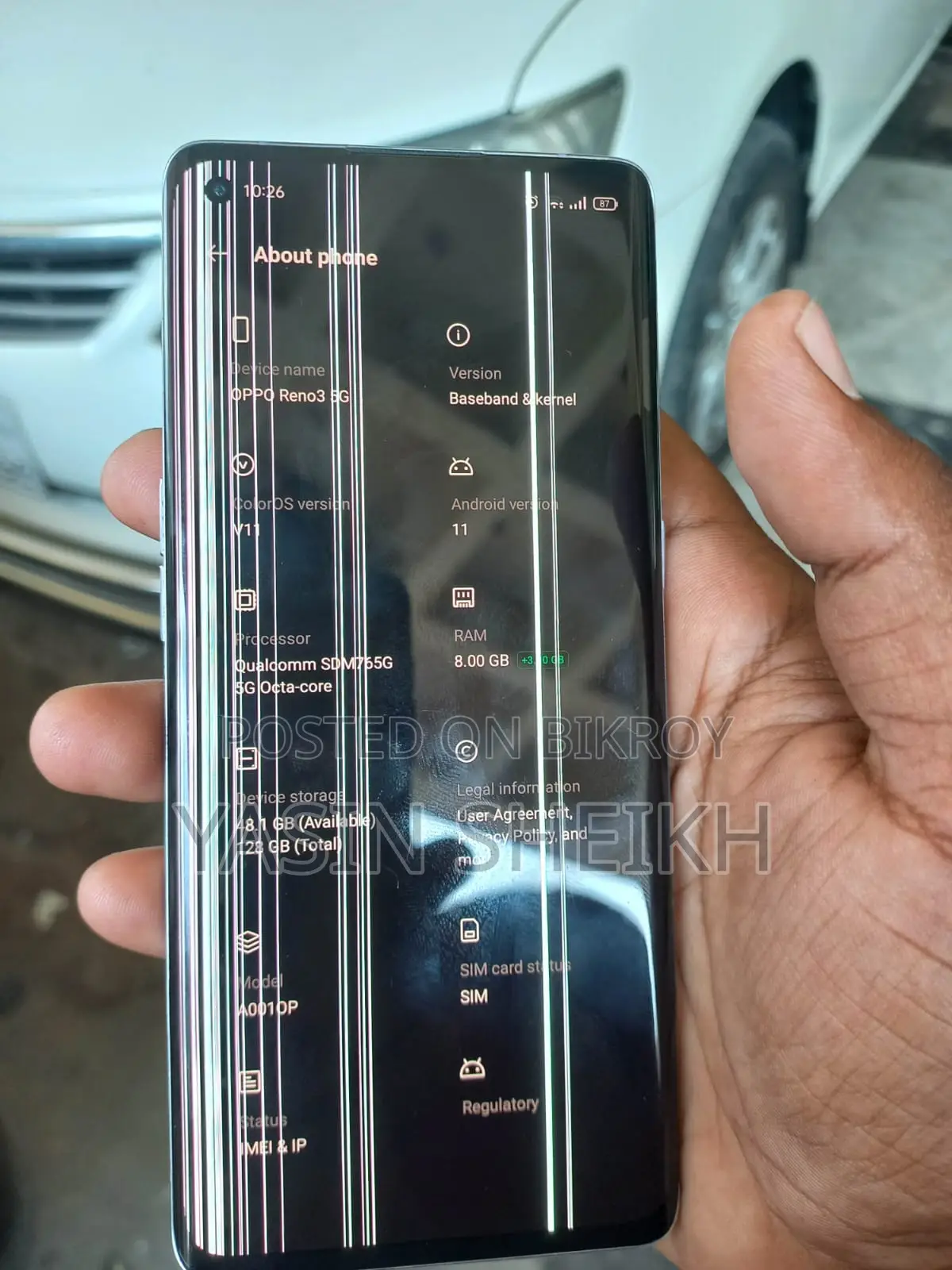 Oppo Reno3 Pro 5G 128 GB White