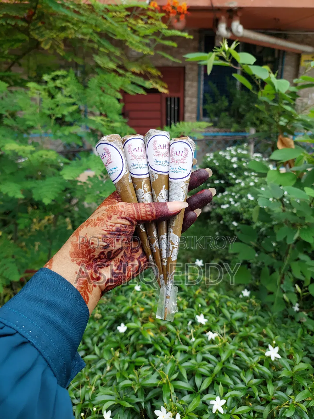 অর্গানিক মেহেদি কোণ