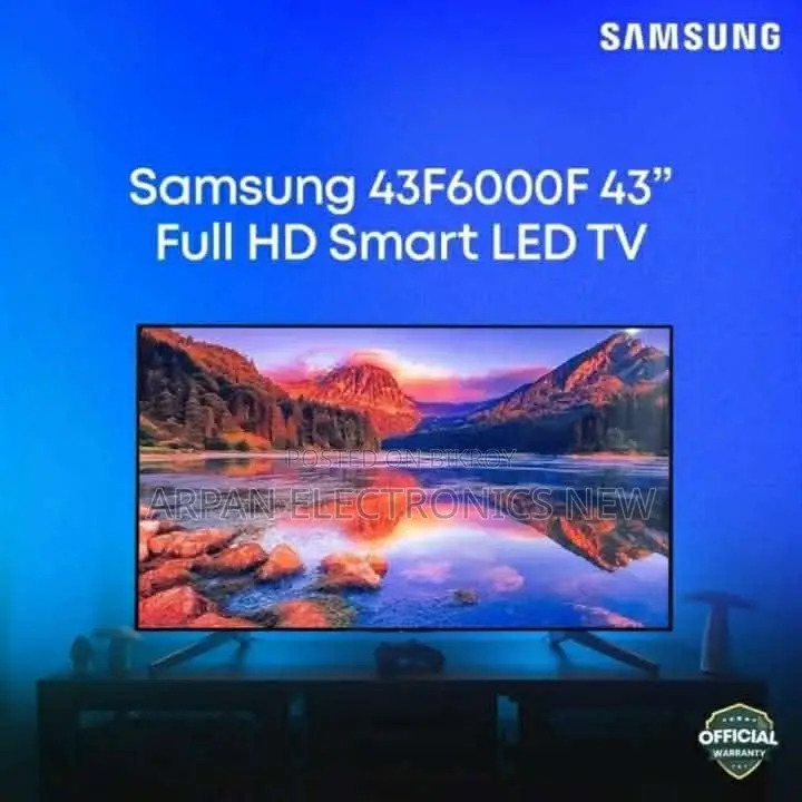 Official Warranty LED TV Smart Samsung 43F6000F 43 Inch