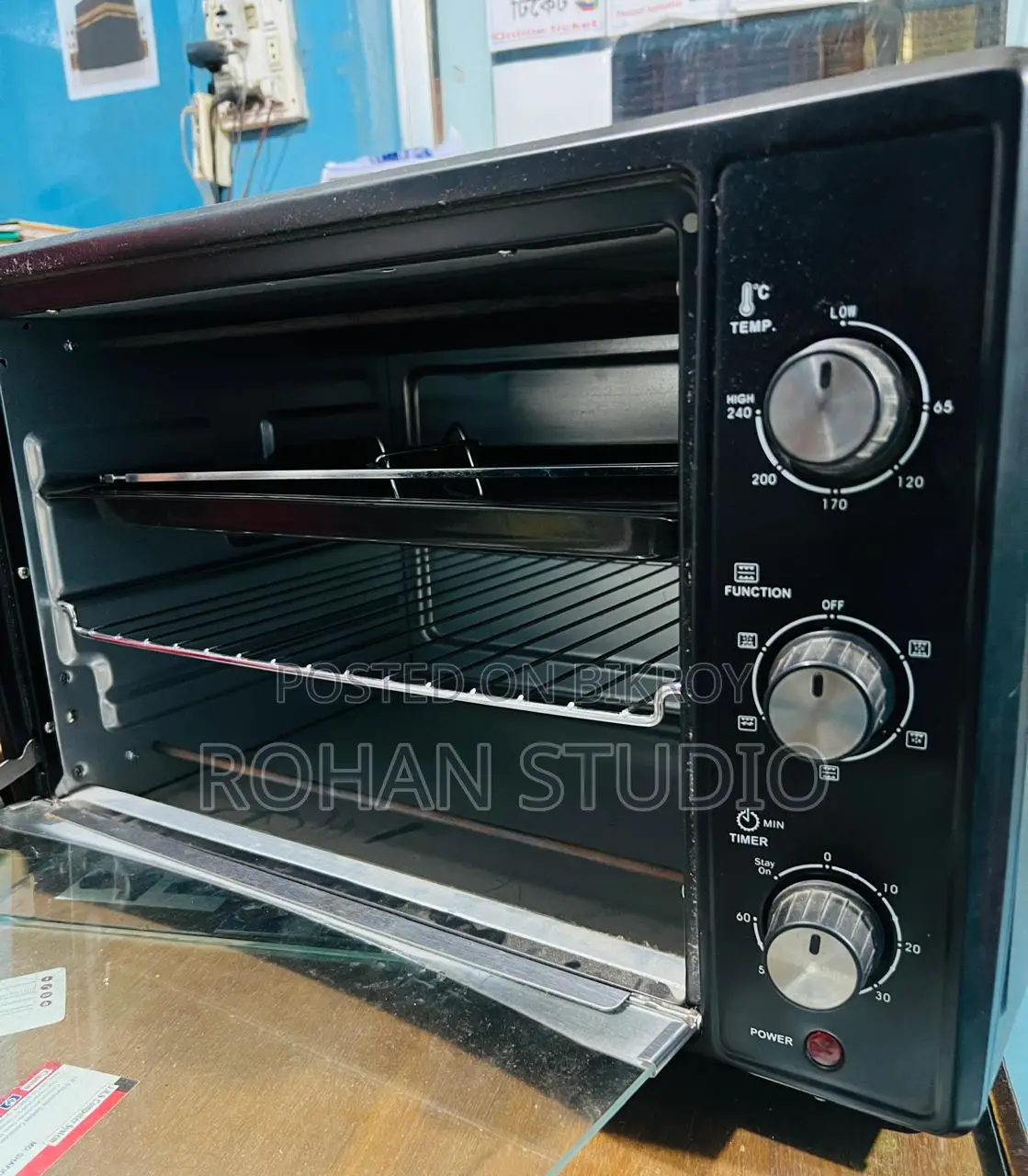 NOVENA Electric Oven (Model: NGO 516) – 45 লিটার