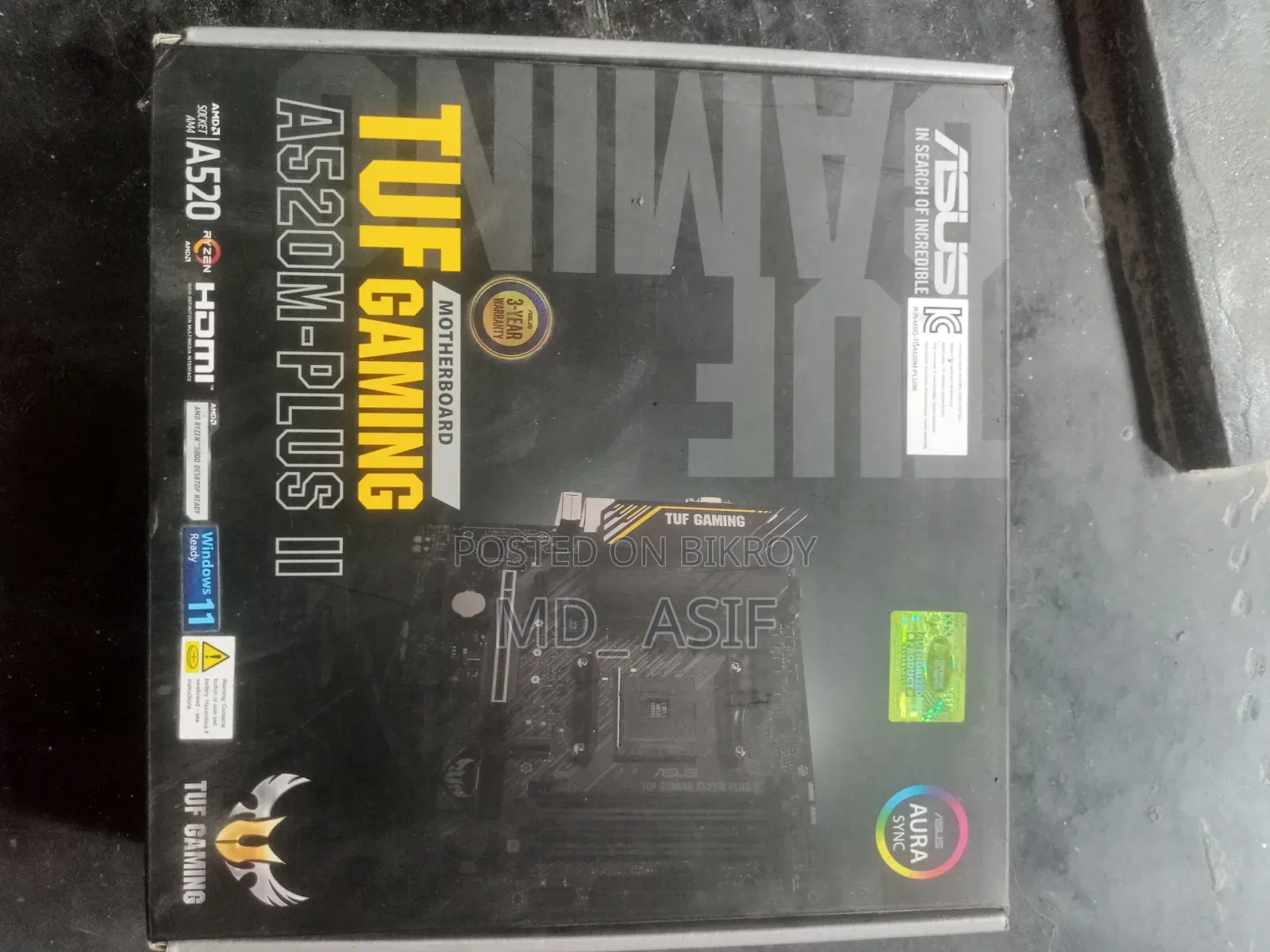 Asus TUF Gaming A520M Plus