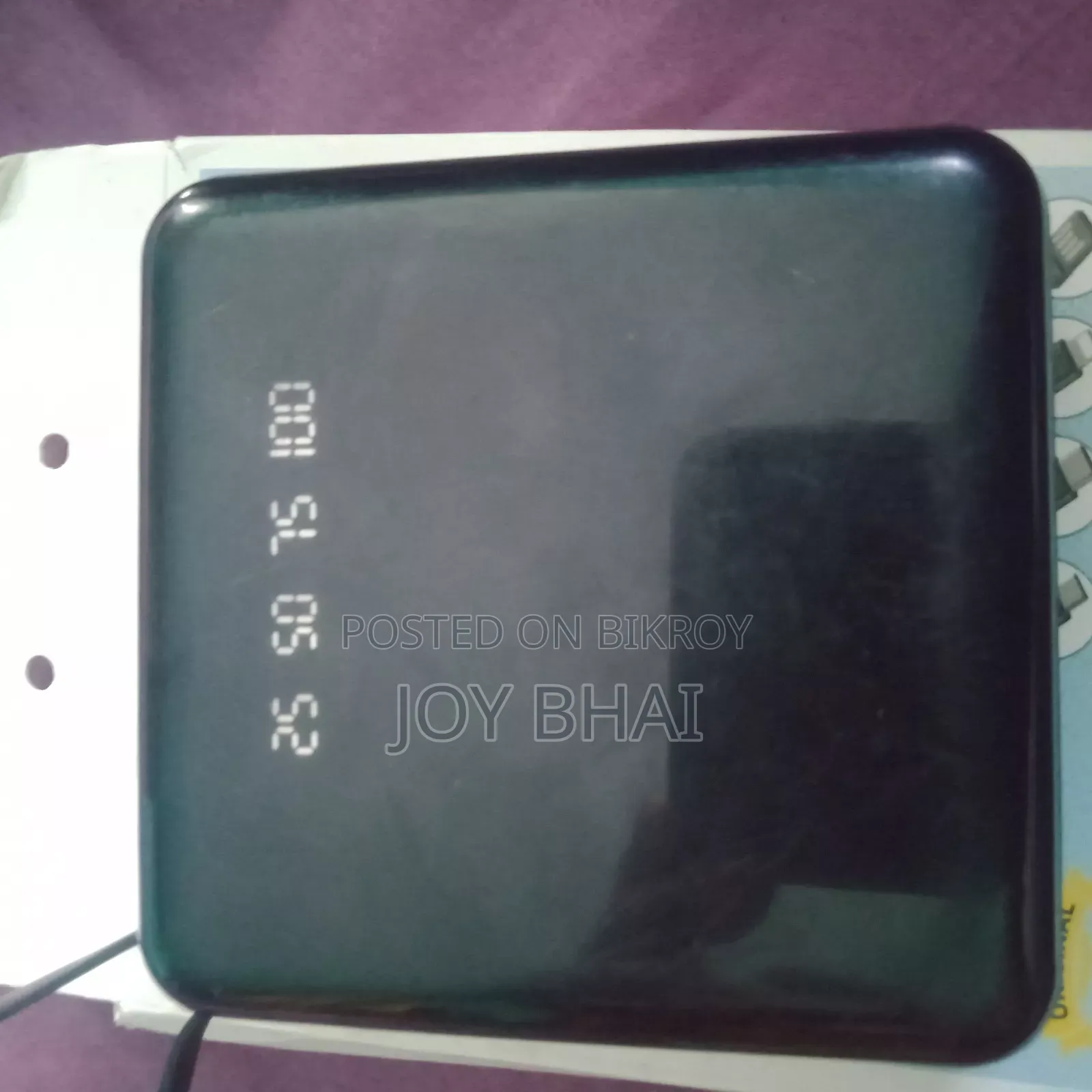 Power Bank 4 Cable 20000 mAh