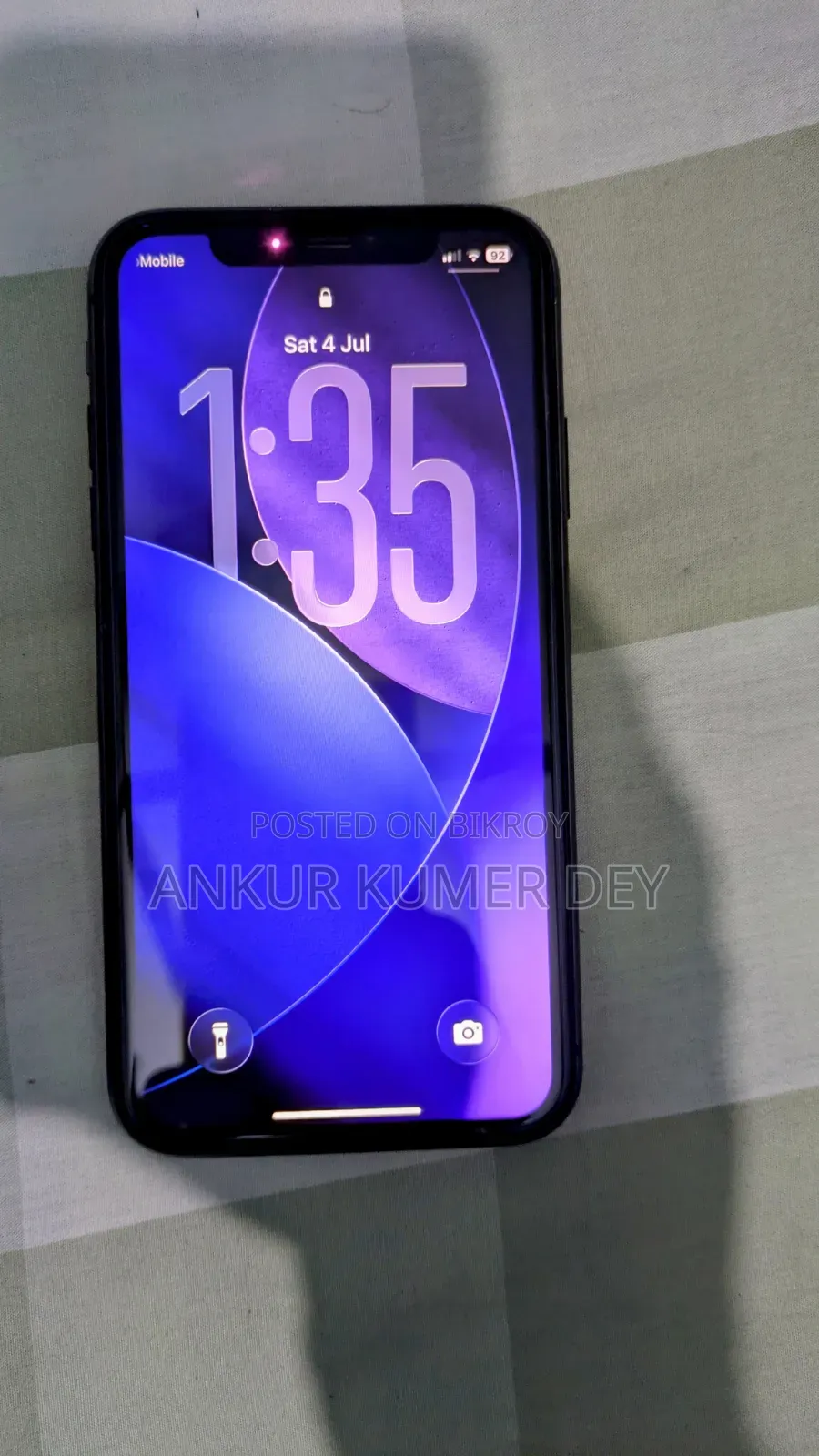 অ্যাপল আইফোন ১১ ৬৪ জিবি কালো