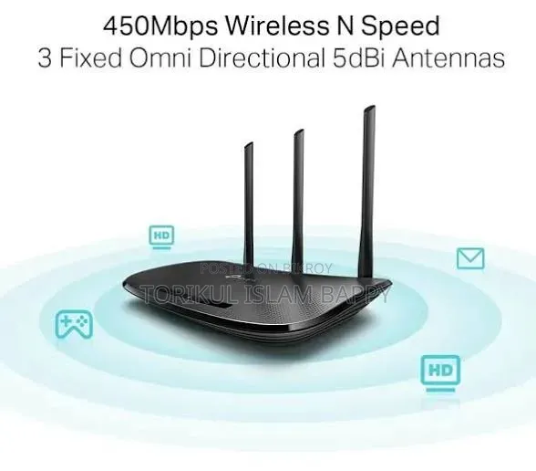 Used TP-Link TL-WR940N 450Mbps Router for Sale!