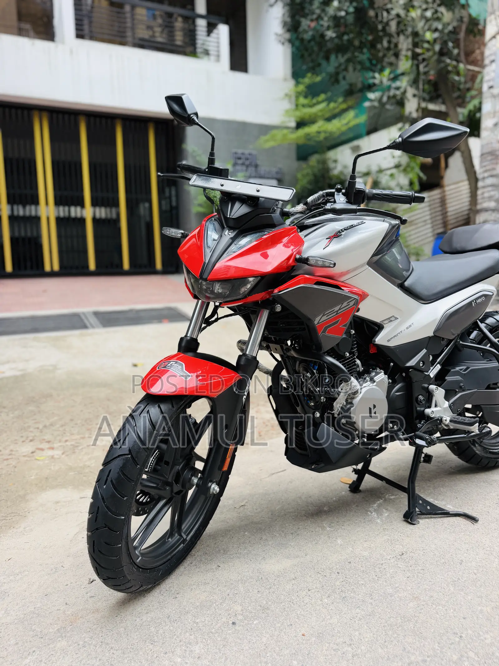 New Hero Xtreme 125R 2026 Silver