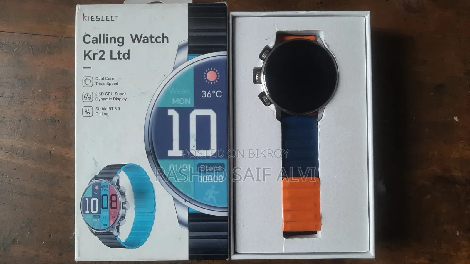 KIESLECT Kr 2 Calling Smartwatch (Urgent Sell)